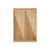 Teppich Studie faser beige / 140 x 200 cm - Handgewebte Jute - Ferm Living