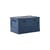 Boîte Box Large plastique bleu / 50 x 35,5 x H 29 cm - Empilable - STUDIO ABOUT