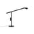 Lampe de bureau Fifty-Fifty LED métal noir / Orientable - Hay