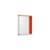 Miroir mural Colour Frame - Small bois orange / 38,5 x 48 cm - Vitra