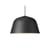 Suspension Ambit métal tissu noir / Ø 40 cm - Muuto