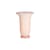 Vase Empire Medium verre rose / Ø 14,5 x H 21 cm - Hay