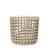 Ceramic Large Basket ceramic beige / Ø 23.5 x H 21 cm - Hand-made - Ferm Living