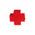 Cross Medicine cabinet metal red / Metal - 43.5 x H 45 cm / Thomas Eriksson, 1992 - Cappellini