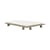 Doppelbett Japan holz grün / Für Matratze 140 x 200 cm - KARUP