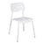 Chaise empilable Studie métal blanc / Aluminium - Fermob