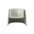 Fauteuil Bit plastique blanc / Recyclé - Normann Copenhagen