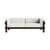 Sofa Kube textil grau / L 220 cm - Normann Copenhagen