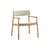 Niedriger Polstersessel Timb textil beige - Normann Copenhagen
