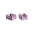 Lot de 2 paniers Colour Crate MINI plastique rose / 17 x 13 cm - Recyclé - Hay
