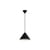 Pendelleuchte Compass metall schwarz / Ø 26 cm - Hay