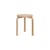 Sgabello 60 legno naturale / Alvar Aalto, 1933 - Piedi - ARTEK