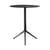 Table pliante Central bois noir / Ø 60 - Magis