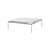Couchtisch Sett LN13 stein weiß / 100 x 100 x H 34 cm - &tradition