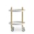 Desserte Block métal blanc bois naturel / Ø 45 cm - Normann Copenhagen