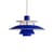 PH 5 Mini Pendant metal blue / Ø 30 cm - Louis Poulsen