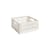 Panier Colour Crate plastique blanc Medium Square / 29,5 x 29,5 cm - Hay