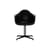 Poltrona RE DAL - Eames Plastic Armchair materiale plastico nero / (1950) - Foot La Fonda / Riciclato - Vitra