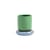 Pot de fleurs Churros céramique vert / Ø 14.5 x H 15 cm - & klevering