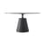 Runder Tisch Rock INDOOR glas grau / Ø 140 cm - Tablett aus Glas - MDF Italia