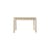 Dapple Coffee table metal beige / 57 x 57 x H 38.5 cm - Ferm Living