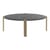 Couchtisch Tribus stein schwarz / Marmor - 92 x 47 x H 35 cm - AYTM