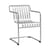 Fauteuil de repas Palissade Cantilever métal / Large - Hay
