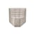 Sofa modulierbar N701 textil beige / Modul für abgerundete Ecken 45°. - Ethnicraft
