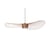 Vertigo Pendant plastic material orange copper Large / Ø 200 cm - Constance Guisset, 2010 - Petite Friture