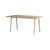 rechteckiger Tisch New Modern holz weiß / 160 x 95 cm - Eiche öko-zertifiziert / 6 bis 8 Personen - TIPTOE