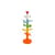 Paradise Tree Standing coat rack metal plastic material multicoloured Modular - Magis