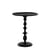 Table d'appoint Classic métal noir / Ø 46 x H55 cm - Fonte aluminium - POLSPOTTEN