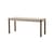 Betty TK4 Bench wood brown / L 105 cm - Linen straps - &tradition