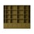 Bücherregal Stacked holz grün / Konfiguration 1 - B 262 x H 228 cm - Muuto