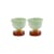 Set de 2 coquetiers Cantine verre - & klevering