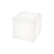 Lampada da esterno ricaricabile senza fili Cubo LED RGB materiale plastico bianco senza filo - 43 x 43 x 43 cm - Per l'esterno - Slide