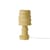 Lampe de table Ceramic céramique jaune - HK LIVING