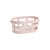 Panier à linge  plastique rose Small / 57 x  37 x H 24 cm - Recyclé - Hay