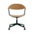 Sessel mit Rollen Mynt holz natur - Vitra