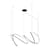 Suspension Zigouzi LED / L 180 cm - Dix Heures Dix
