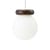 Hinx Pendant glass brown / Ø 15 cm - Normann Copenhagen