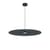 Suspension Carmen Medium tissu gris / LED - Ø 90 cm - Hartô