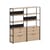 Vaisselier UNIT 5 / H 180 x L 164 cm - 4 portes + 4 tiroirs - TIPTOE