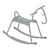 Cheval à bascule Adada métal gris / Intérieur-extérieur - Fermob