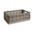 Colour Crate Basket plastic material grey Large / 34.5 x 53 cm - Recycled - Hay