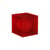 Lampada da tavolo Lop Big Square materiale plastico rosso / Vincitore del premio Archiproducts Design - BANG