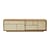 Buffet Air bois naturel / Meuble TV - Cannage rotin - L 180 x H 50 cm - Design House Stockholm