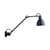 Wandleuchte N°304L40 metall blau / Deckenleuchte - Arm L 40 cm - DCW éditions