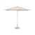 Terrazza - Hexagon Parasol textile grey / Ø 300 cm - Hay