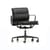 Fauteuil à roulettes Soft Pad EA 217 / Dossier mi-haut - Cuir / Eames, 1969 - Vitra